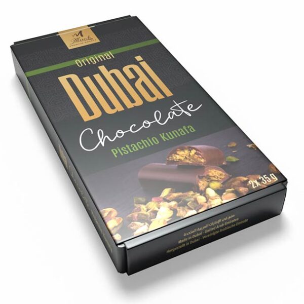 Dubai Chocolate Pistazie-Kunafa 2x35g Praline